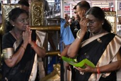Droupadi Murmu Becomes First Woman President To Offer Prayers At Kerala's Sabarimala Temple