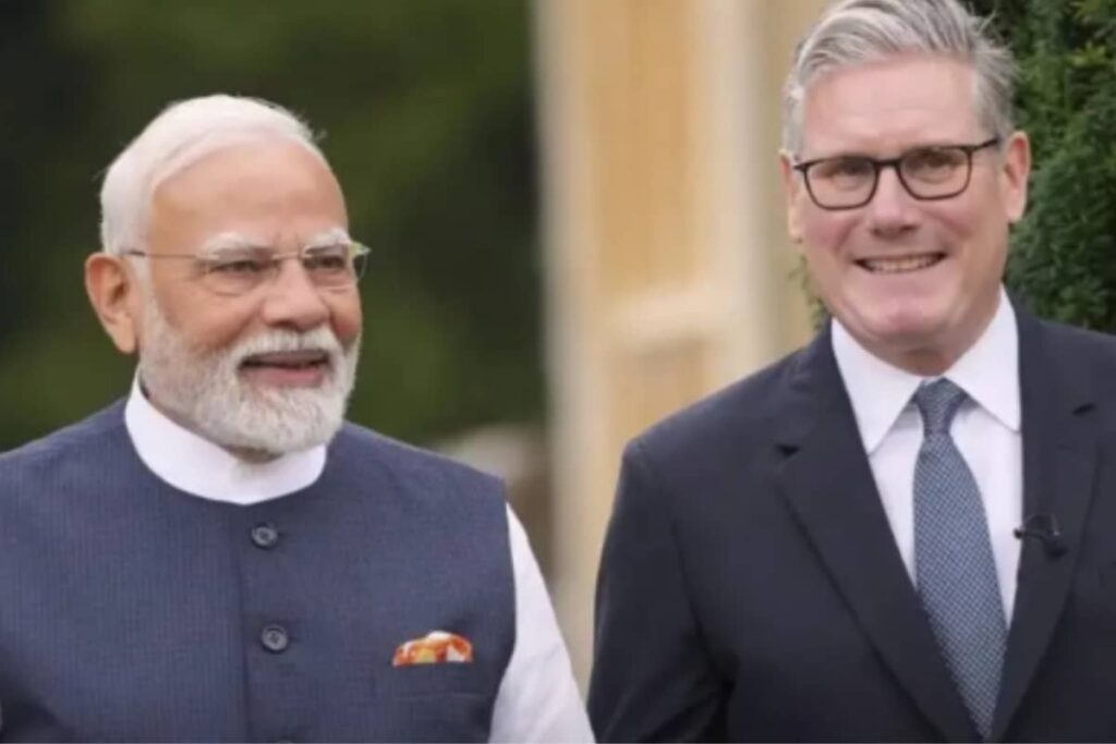 UK Prime Minister Keir Starmer Arrives In India On BA 9100, What Makes The Flight Special