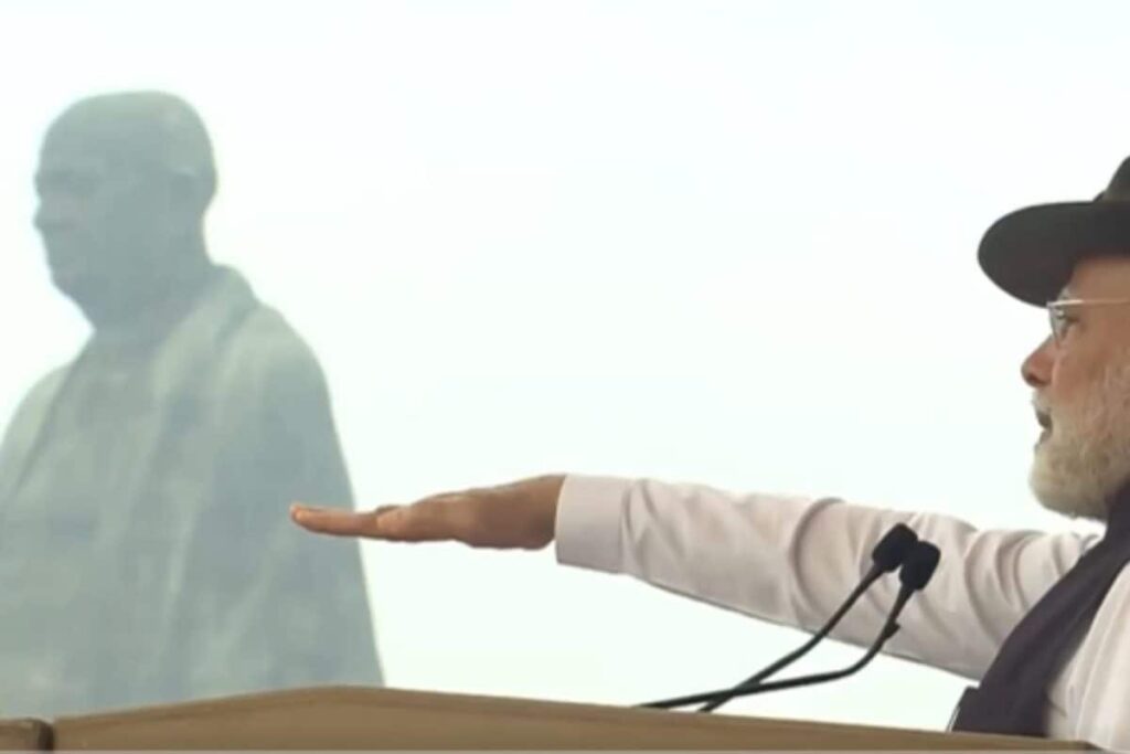 PM Modi Leads Unity Day Celebrations On Sardar Patel's 150th Birth Anniversary