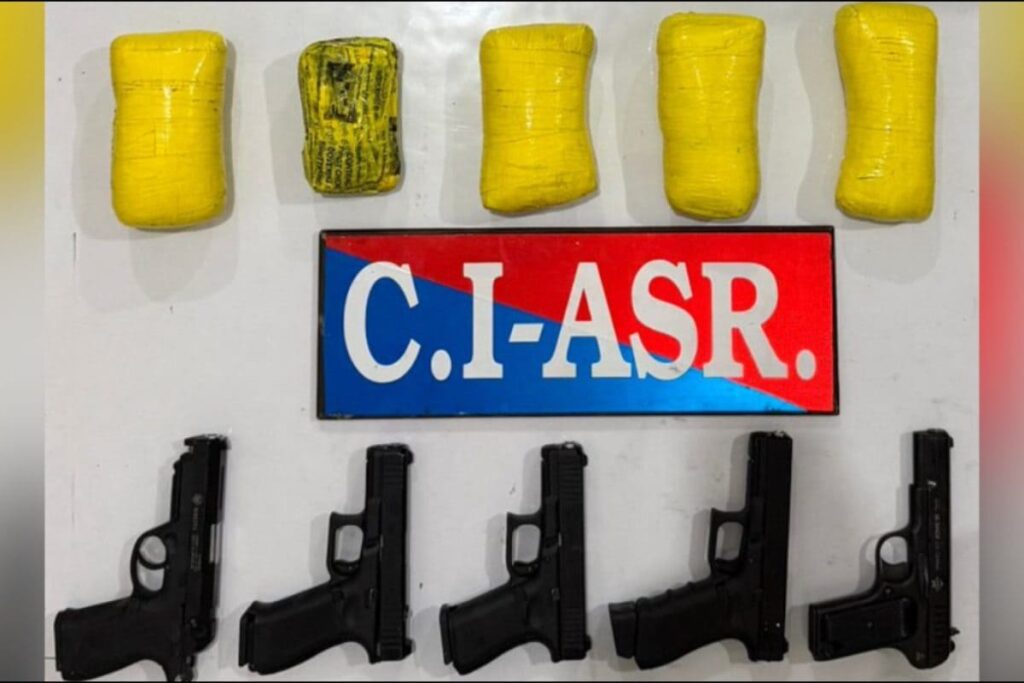 2 Arrested After Punjab Police Bust Arms, Narcotics Smuggling Module Linked To Pakistan