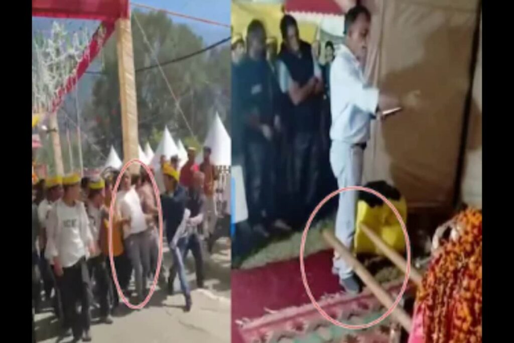 Tehsildar Beaten At Kullu Dussehra Event For Entering With Shoes, Made To Apologise