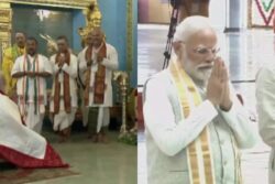 PM Modi Offers Prayers At Sri Sathya Sai Baba's Shrine In Andhra Pradesh | Video