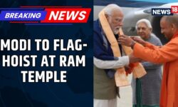 PM Modi to Hoist Flag at Ayodhya Ram Temple on Nov 25 | CM Yogi Reviews Grand Preparations | News18