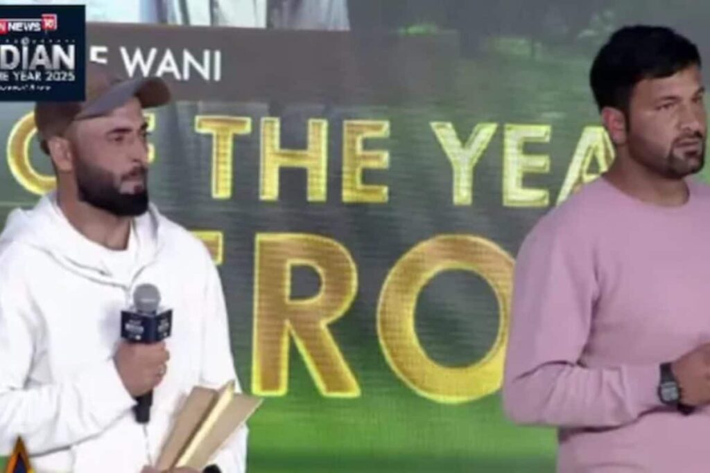 CNN-News18 Indian Of The Year: Rauf Wani And Sajjad Bhat Honoured For Heroic Pahalgam Rescue