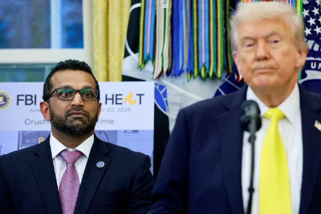 'He's Doing A Great Job': Trump Denies Considering FBI Director Kash Patel's Ouster