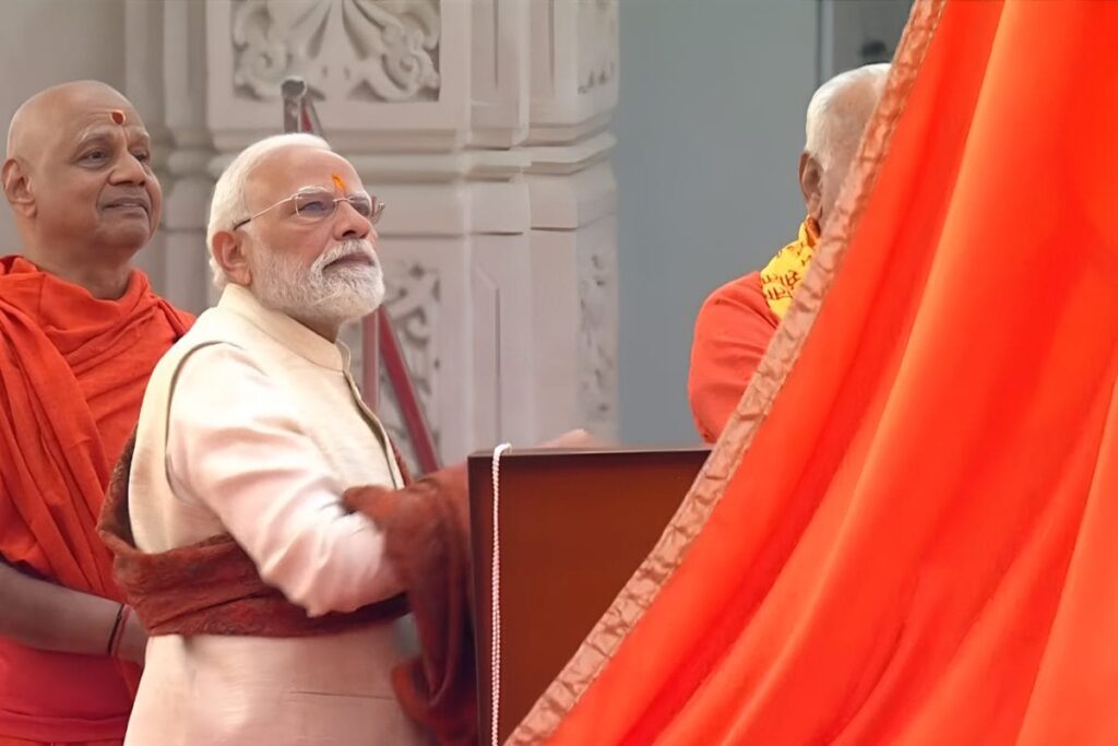 News18 Afternoon Digest: PM Modi Hoists Saffron Flag Atop Ram Mandir & Other Top Stories