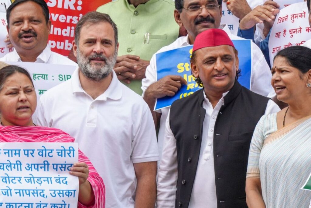 INDIA Bloc Turmoil: SP Backs Akhilesh Yadav For Leadership, BJP Says ‘Alliance Finished’