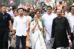 Mamata Banerjee Leads SIR Protest In Kolkata, BJP Says 'Rally Of Jamat'