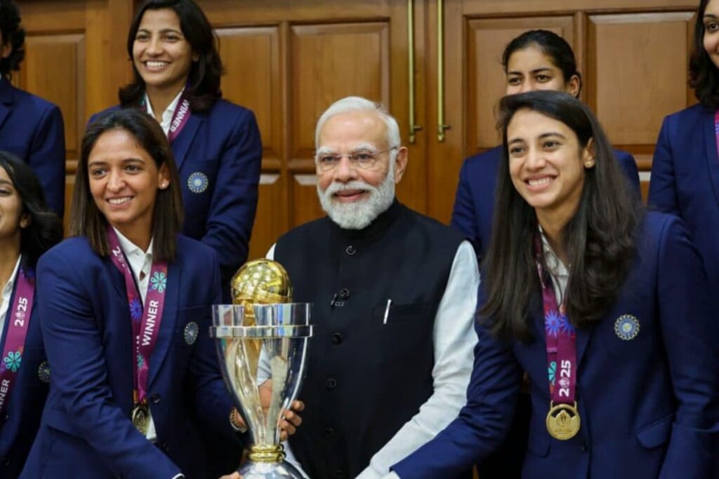 ‘Troll Sena Was After You’: PM Modi Praises Women’s Cricket Team For Silencing Critics With World Cup Win