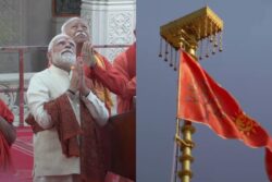 PM Modi Performs Dhwajarohan Ceremony At Ram Temple In Ayodhya, See Pics