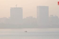 Haze Shrouds Mumbai Skyline As AQI At 188 In 'Unhealthy' Category