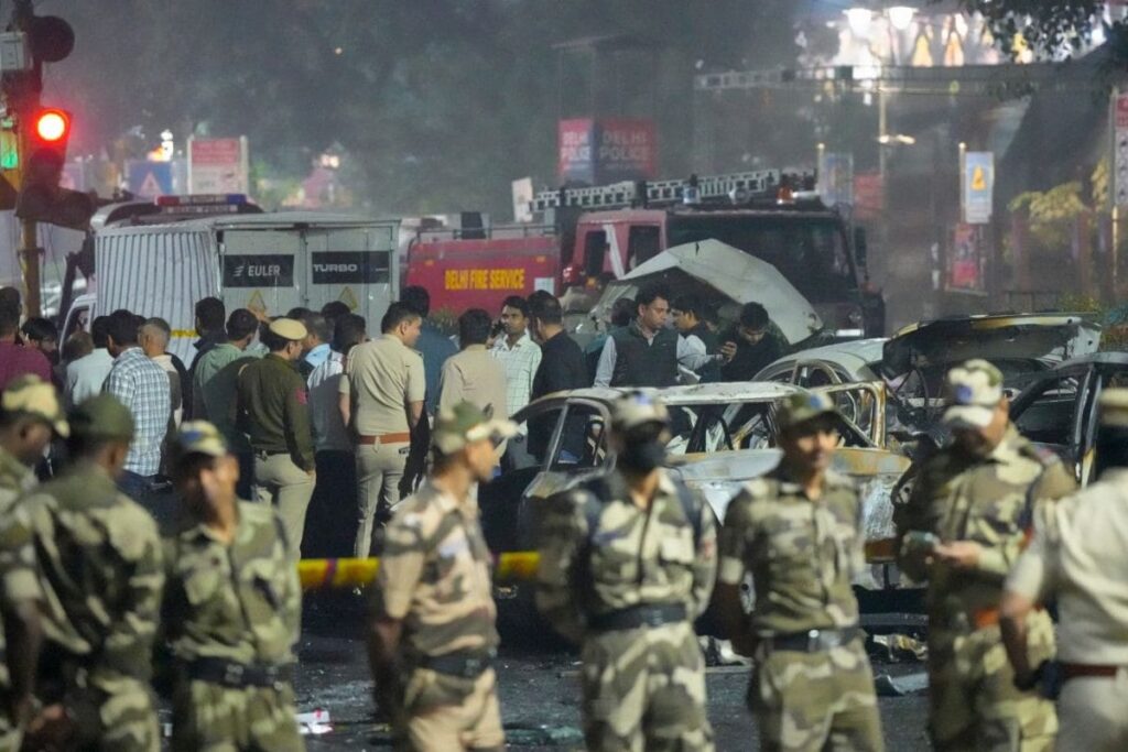 India On High Alert After 8 People Die In Car Blast Outside Delhi's Red Fort Metro