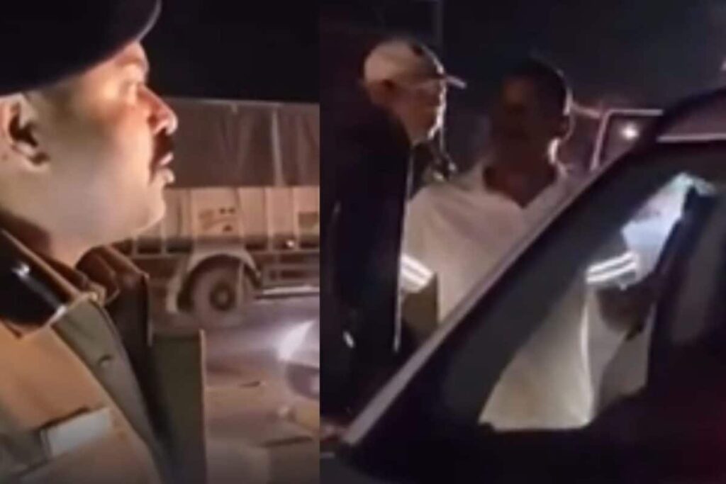 Meghalaya Police Stop Assam Congress Leader’s Son For Driving Beacon Car: ‘Pura Khandaan MP Ho Gaya Hai Kya?’ | VIDEO