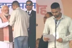 Who Is Deepak Prakash, Techie Who Ditched Kurta-Pyjama For Jeans At Bihar Oath-Taking Ceremony?