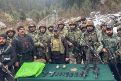 Terror Hideout Busted Near LoC In J&K's Nougam Valley, High-Grade Weapons Recovered