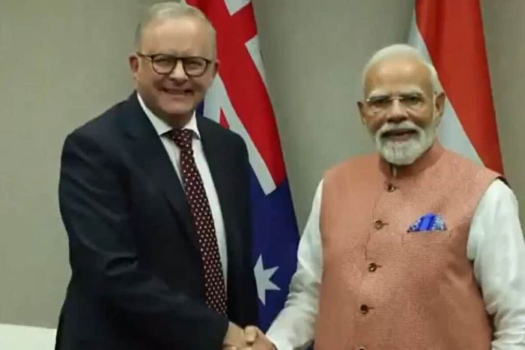 PM Modi Holds Bilateral Meeting With Australian PM Anthony Albanese In Johannesburg