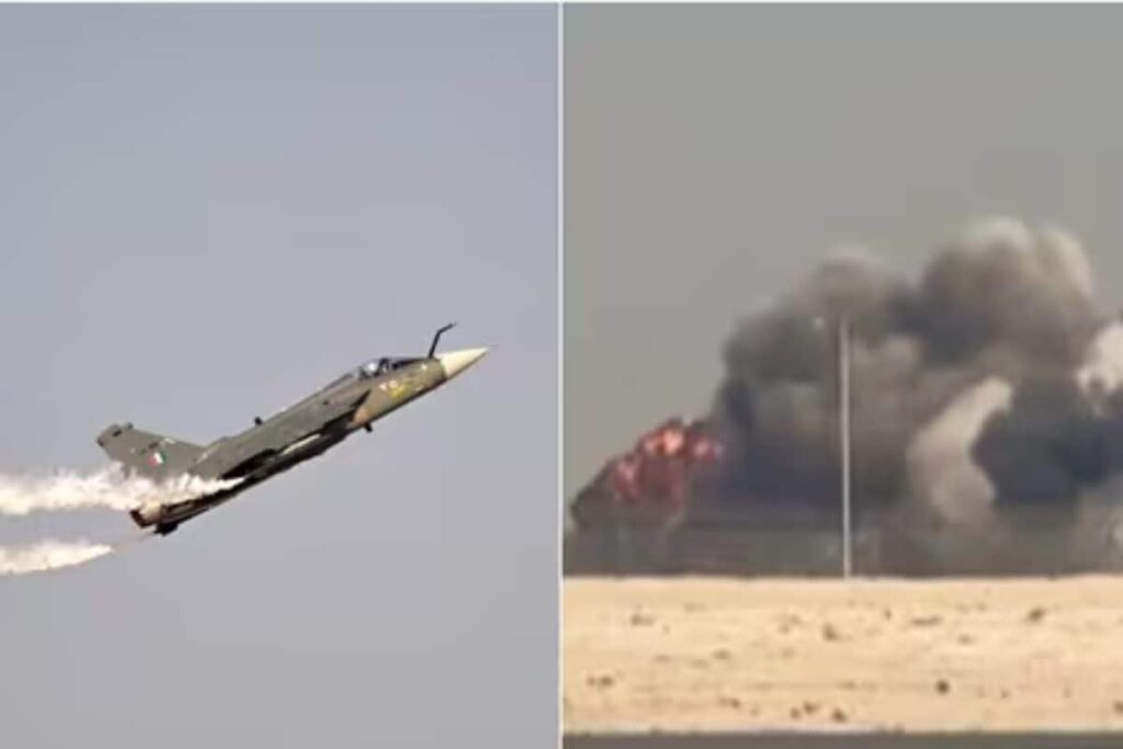 New Video Shows Tejas Jet’s Last Manoeuvres Before Fatal Crash At Dubai Airshow
