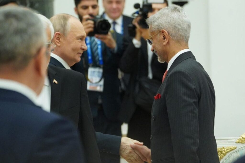 Jaishankar Calls On Putin At SCO Meet Ahead Of Russian President's India Visit In December
