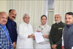 BJP's J&K Leadership Meets LG Sinha, Opposes Selection Of Non-Hindus At Vaishno Devi Medical College