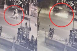 On Cam: 20-Year-Old Student Dragged, Killed As Speeding BMW Rams Scooter In Rajkot
