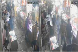 Delhi Red Fort Blast: New CCTV Shows Buildings Shake, People Run In Panic