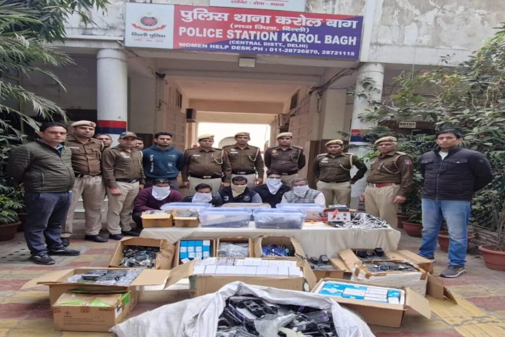 Delhi Police Bust Illegal IMEI-Tampering Unit; 1,826 Phones, Laptops Seized In Karol Bagh Raid