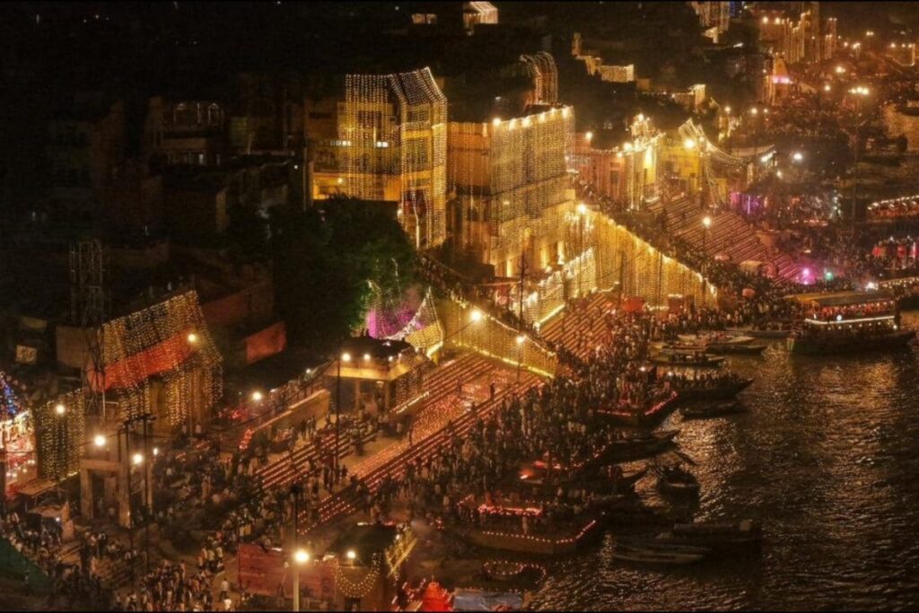 Millions Of Lamps Turn Kashi Into Divine Spectacle On Dev Diwali, PM Modi Shares Pics