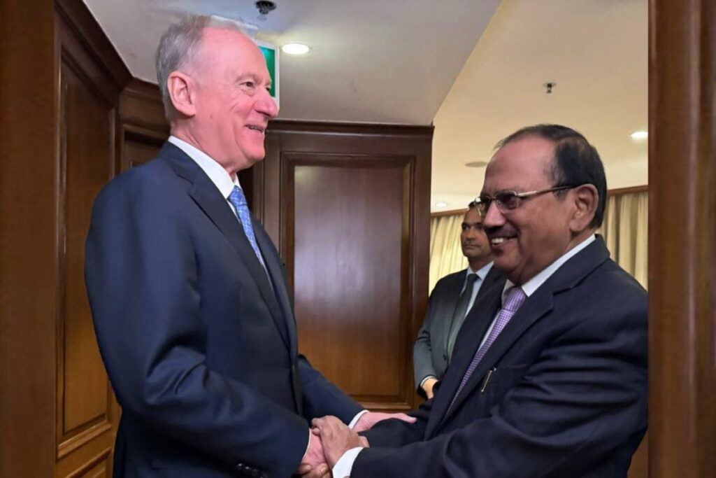 Putin’s Aide Nikolay Patrushev Meets Ajit Doval, Discusses Russian President's Visit To India