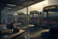 Inter-State Omnibuses Halt Services Across South India Amid Tax Dispute