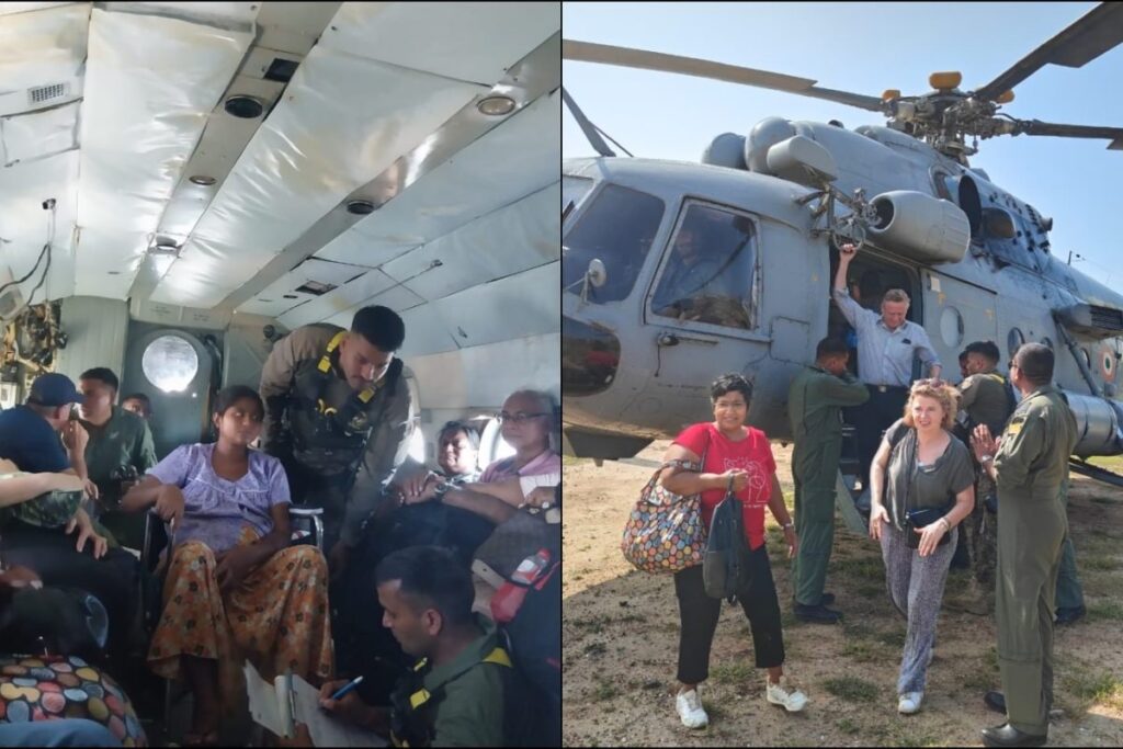 Pakistani National Among Others Rescued By Indian Air Force In Cyclone-Hit Sri Lanka