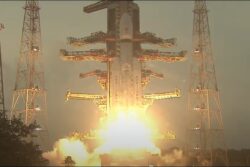 ISRO Launches Its Heaviest Communication Satellite Onboard 'Bahubali' Indian Rocket