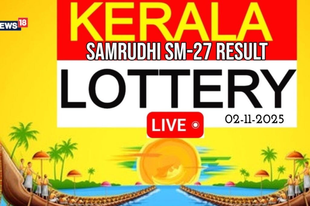 Kerala Lottery Result Today Live: Samrudhi SM-27 Winning Numbers For 2 November 2025
