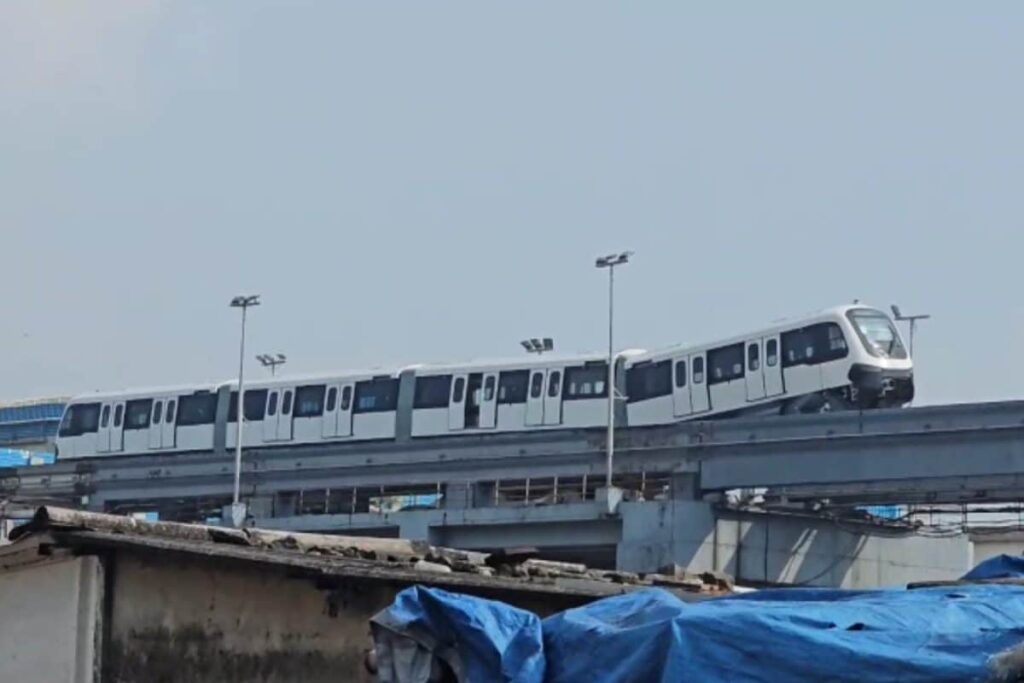 Monorail Coach Derails During Test Run In Mumbai; No Passengers On Board