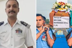 IAF Pilot Namansh Syal’s Mortal Remains Brought To Himachal, Last Rites At Kangra Village Today
