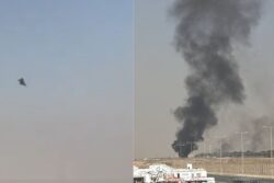 From Vertical Rise To Fiery Fall: The Moment When Tejas Fighter Jet Crashed In Dubai | Video