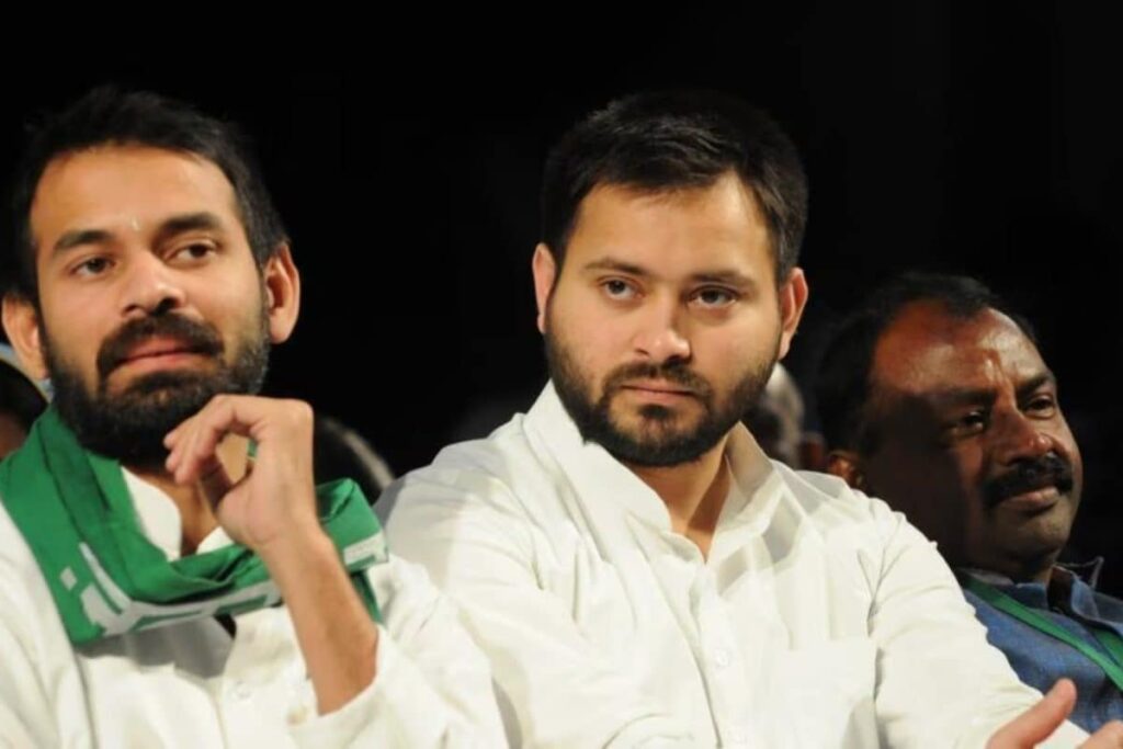Estranged Brothers Tej Pratap And Tejashwi Cross Paths In Bihar Poll Season. This Happens Next...