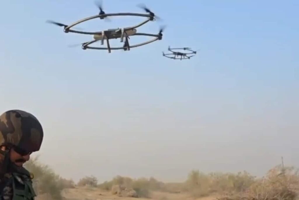 'Eagle On Every Arm': Indigenous Combat Drones Prove Their Mettle During Exercise Trishul