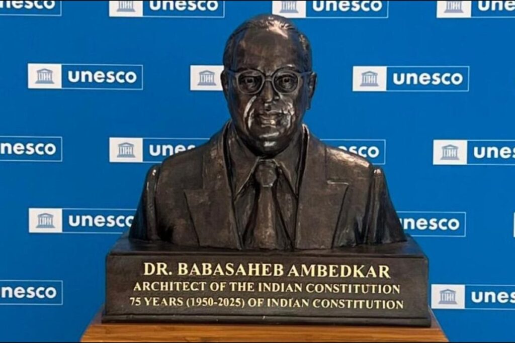 PM Modi Lauds Unveiling Of Ambedkar's Bust At UNESCO HQ In Paris, Calls It 'Fitting Tribute'