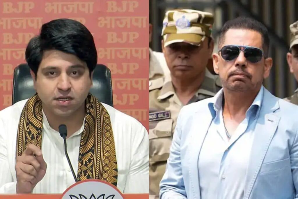 ‘Congress Blames EC, But Not Beta’: BJP Slams Robert Vadra For Questioning Bihar Verdict