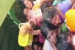 With Puja Baskets In Hand, Devotees Cry For Help As Andhra Temple Stampede Leaves 9 Dead | Video