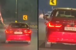Video: Hyderabad Youths Set Off Fireworks From Moving Car, Nabbed After Stunt Goes Viral