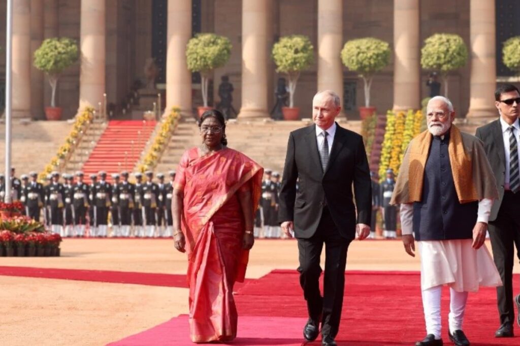 From Ceremonial Welcome To India-Russia Summit: Putin's 2nd Day Of India Visit In Pics