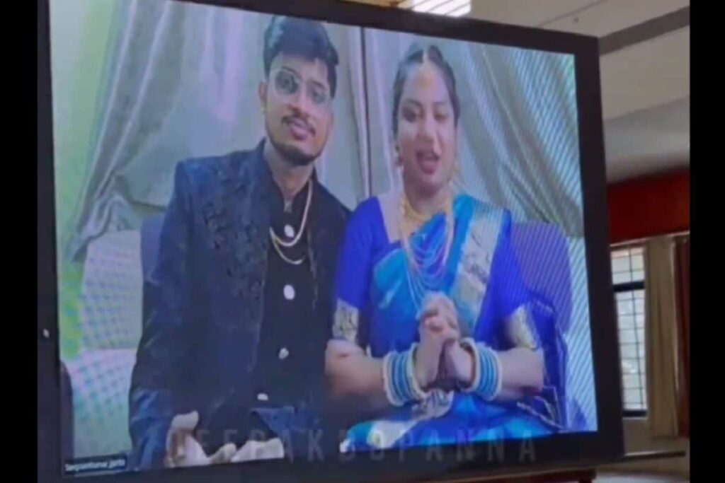 Newlywed Techie Couple's IndiGo Flight Get Cancelled. They Attend Their Own Reception Online