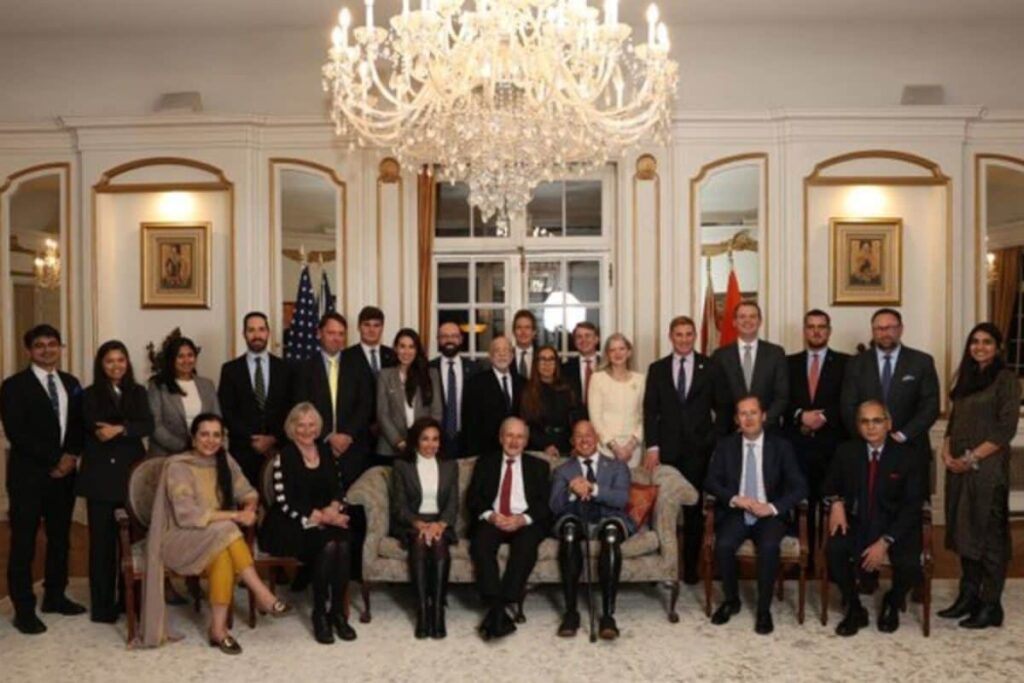 India’s Envoy To US Vinay Kwatra Hosts Farewell Reception For Sergio Gor, Incoming US Envoy to India