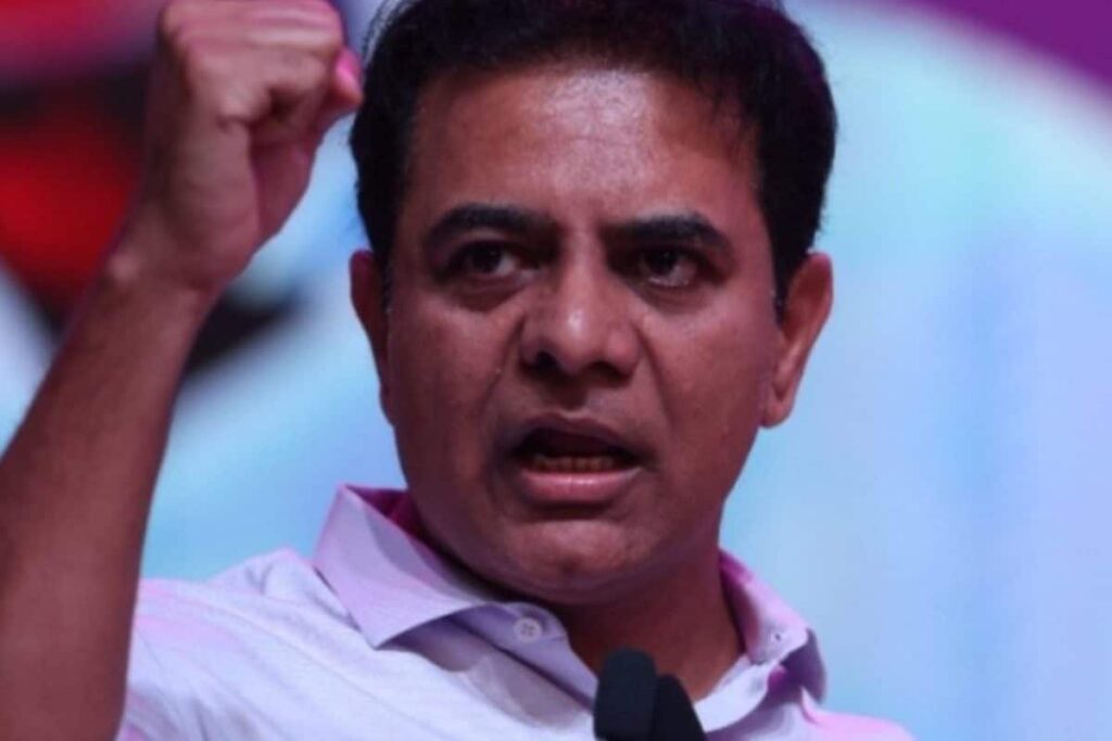 'Rs 5 Lakh-Crore Loot': KTR Explodes Over Congress’ New HILT Land Policy