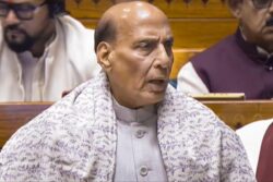 'Kaun Baithayega': Rajnath Singh Snaps At Opposition In Lok Sabha During 'Vande Mataram' Speech