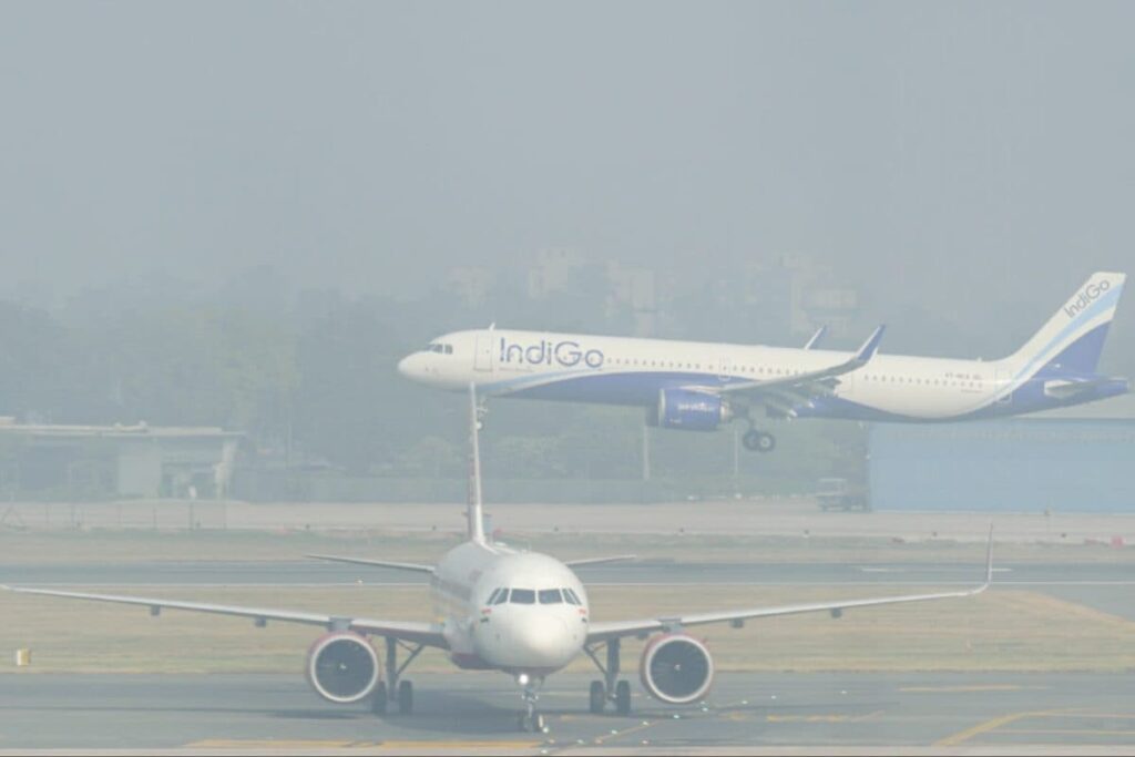 Dense Fog, Reduced Visibility Disrupt Flight Operations In Delhi; Airport Warns Of Delays