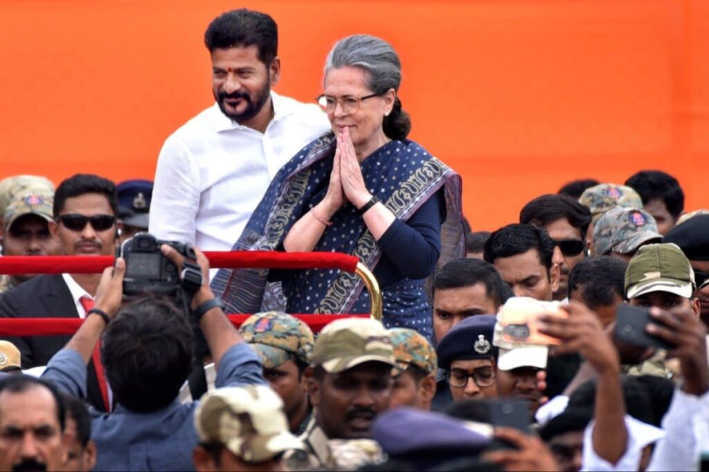 'Ethics, Values': Revanth Reddy's Sonia Gandhi Counter In Row Over Digvijaya Singh's Praise For RSS