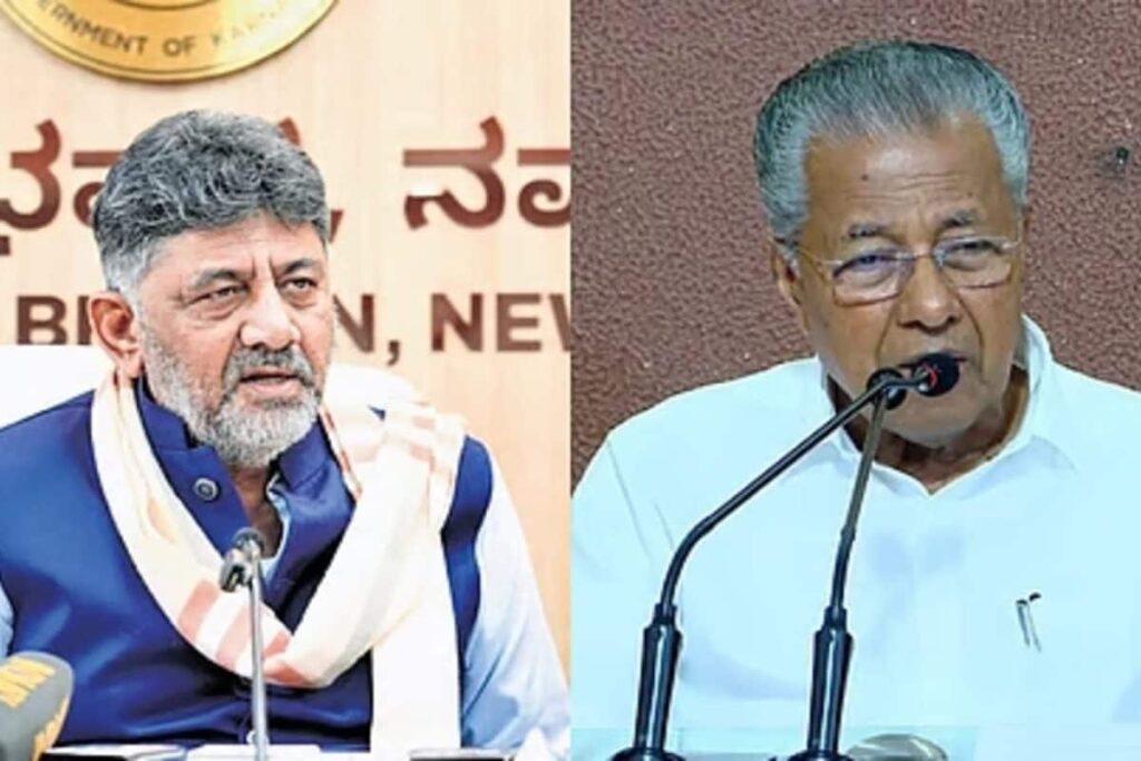 ‘Kerala CM Is Playing Politics’: Shivakumar Hits Out At Vijayan Over Bengaluru Demolition Drive