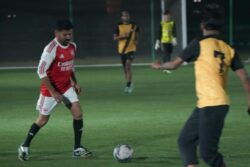 Telangana CM Revanth Reddy Hits Training Ground Ahead Of Face-Off With Lionel Messi | Watch